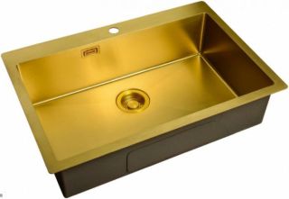 Мойка кухонная Zorg Light BRONZE ZL R 750510 BRONZE